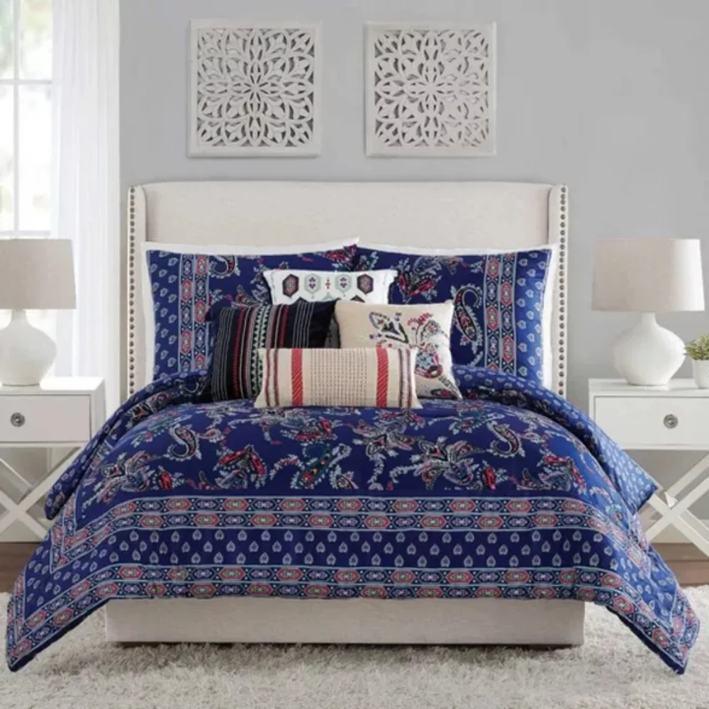 Vera Bradley Romantic Paisley Throw Pillow NWT